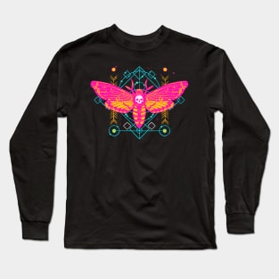 Sacred Skull Moth Long Sleeve T-Shirt